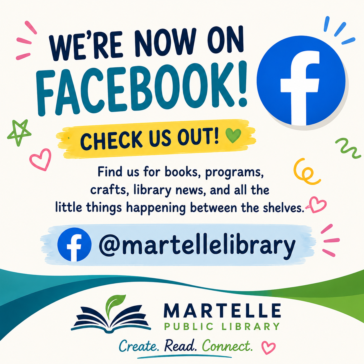 Follow Us on Facebook